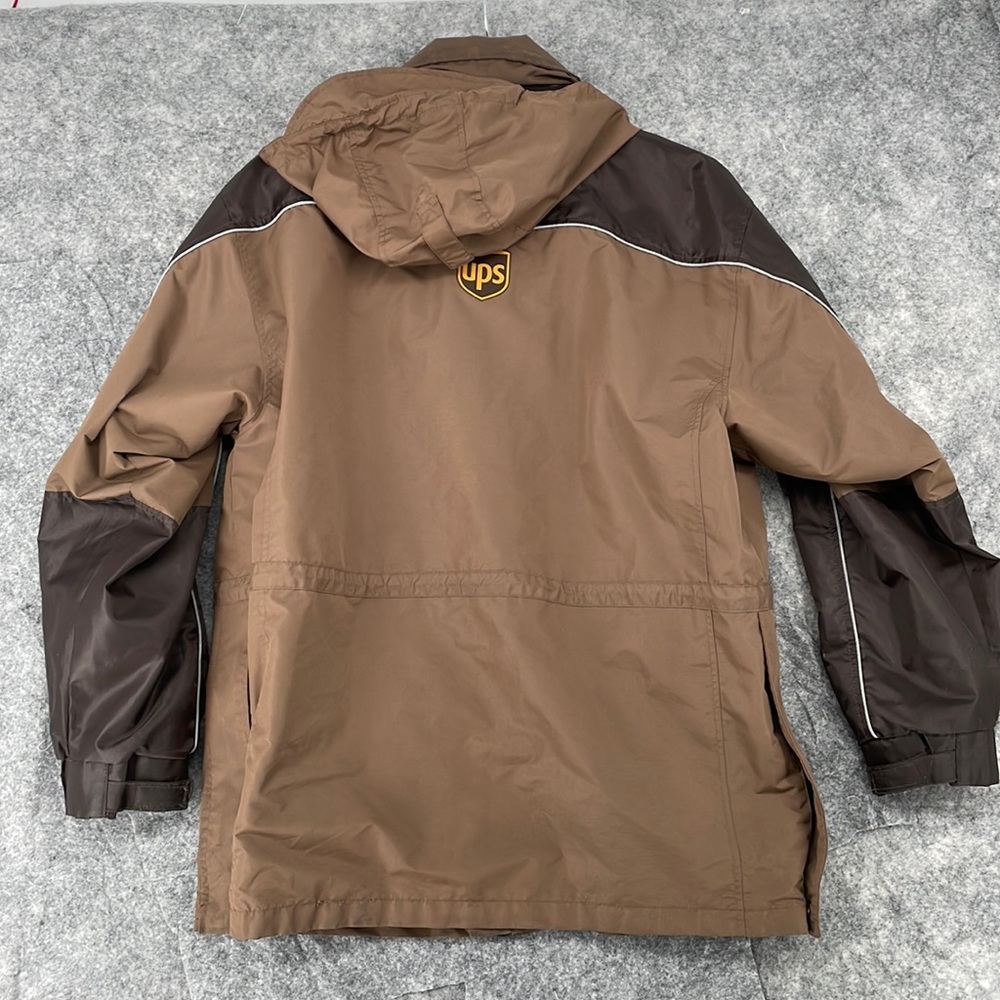 UPS United Parcel Service Rain Coat jacket